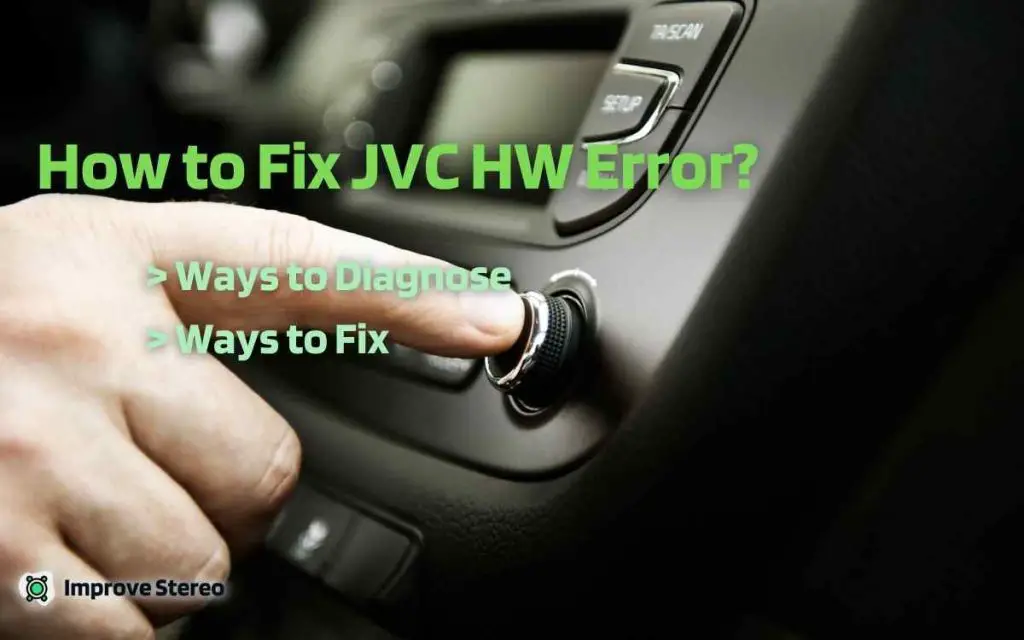 jvc hw error fix