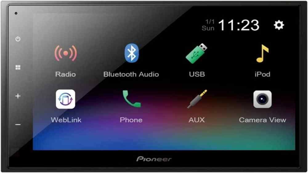 pioneer bluetooth icon grey and memory full