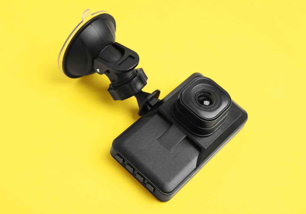 dashcam on the table surface