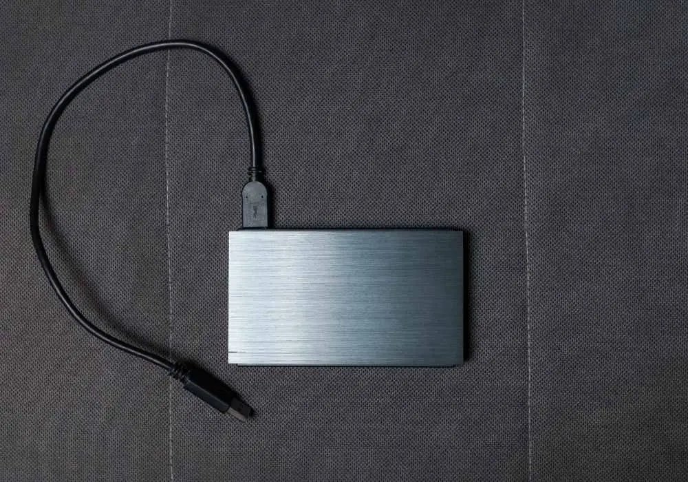 external hard drive