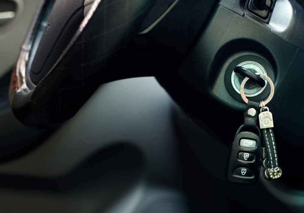 car ignition off