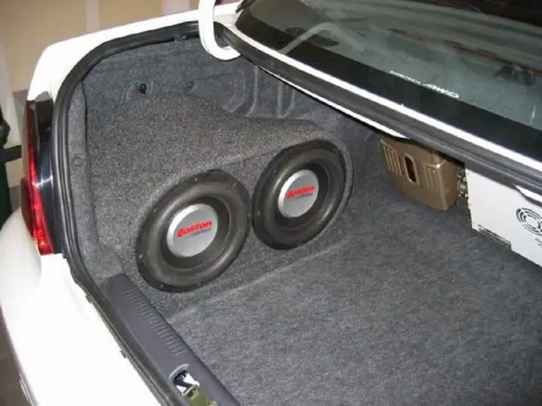 How To Mount A Subwoofer Box In The Trunk? Improve Stereo