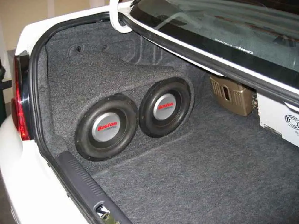 How To Mount A Subwoofer Box In The Trunk?